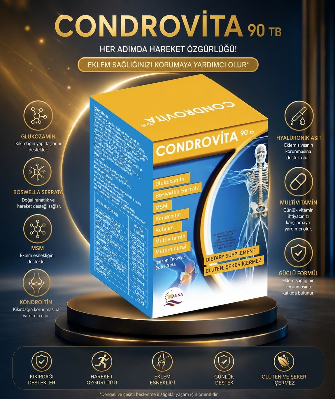 Condrovita 90 Tablet