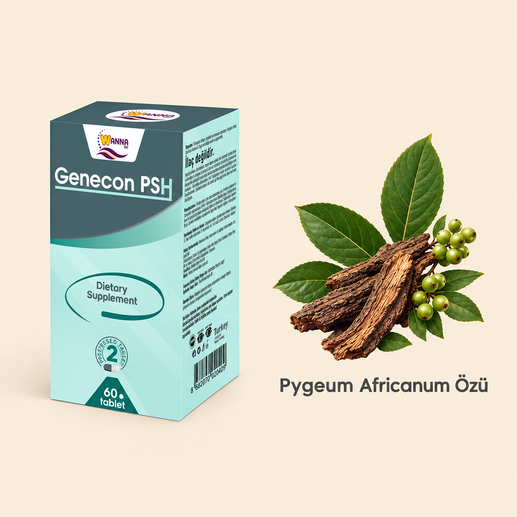 Genecon PSH içeriği: Pygeum Africanum özü